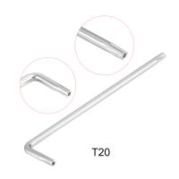 1Pcs T20 ไขควง Torx Double End 2 Way Long Tamper Proof Torx Star Key Bit Wrench L Shape Spanner ประแจเครื่องมือเครื่องมือ-pangyh