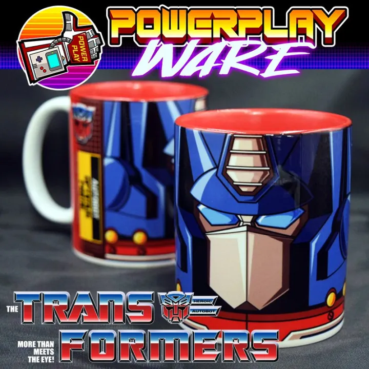 【new】 Optimus Prime Transformers Coffee Mug By Powerplay Ware Lazada Ph