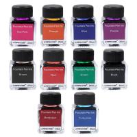 Calligraphy Ink 25ml Colorful Dip Pen Ink Non-carbon Drawing Art Craft Inks Bottles Fountain Dip Pen Ink School Student Stationery Office Supplies newcomer