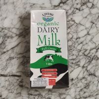 Organic Dairy Milk Full Cream Living Planet 1L นม นมกล่อง นมไม่หวาน