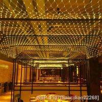 Liaociliao22268ไฟ Led 3M 4M X 6M 2x,ริ้วประดับแนวสตรีทชุดสายไฟตาข่ายไฟ Led ประดับงานแต่งสวนปีใหม่