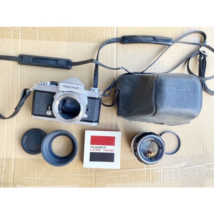 กล้องฟิล์ม-nikon-nikomat-พร้อมเลนส์-50mm-1-4