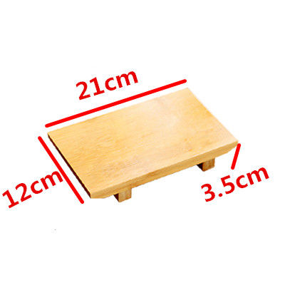 Tableware Decoration Ornament Wooden Japanese Cuisine Sushi board Boats plate tray Creative Sushi Sashimi Platter Sushi Tools