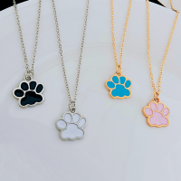 Cartoon Originality Cat Paw Pendant Hip Hop Ins Drip Oil Sweet Cool Fashion Korean Version Lovely