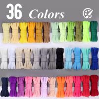 1pair /2PCS Thicken Laces Shoe Athletic String Flat Shoelaces of Sport White Leisure Women Sneaker Lacet Shoelaces Accessories