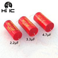 【HOT】 1-5 Pcs  Audiophiler Axial MKP 2.2UF 3.3UF 4.7UF 5.6UF 10UF 12UF 250V HIFI DIY Treble Capacitor for Speaker Car Horns Divider