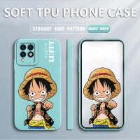 เคสโทรศัพท์ เคส Infinix Hot 10s NFC Case Luffy สแควร์ซอฟต์ซิลิคอนฟูลเฮาส์ ป้องกันการกระแทก ฝาหลังยางกันกระแทก สำหรับเด็กชายเด็กหญิง