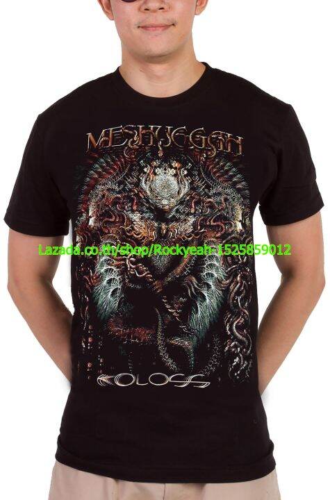 เสื้อวง-meshuggah-เสื้อผ้าแฟชั่น-rock-เมชูกกาห์-ไซส์ยุโรป-rcm1251