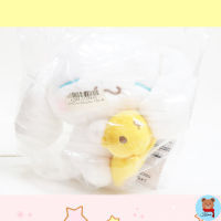 แบบที่66 mini Cinnamoroll mini plush Doll holding yellow friend furyu keychain Sanrio?? ตุ๊กตาชินนาม่อนโรล พวงกุญแจ