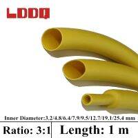 【YF】ↂ  LDDQ 1m Shrink Tube 3:1 Adhesive Glue Lined Tubing Ratio Inner Diameter 3.2/4.8/6.4/7.9/9.5/12.7/19.1/25.4 mm