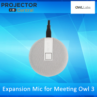 Owl Labs Expansion Mic for Meeting Owl 3 - Extend Audio Reach in Larger Spaces by 8 feet (2.5 Meters) in The Direction of The mic