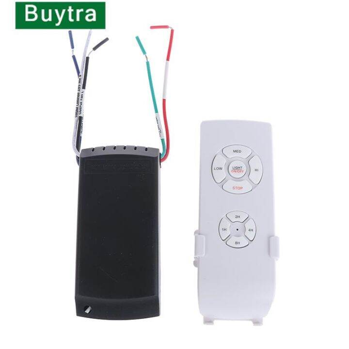 Universal Ceiling Fan Lamp Remote Control Kit 110240V Timing Wireless