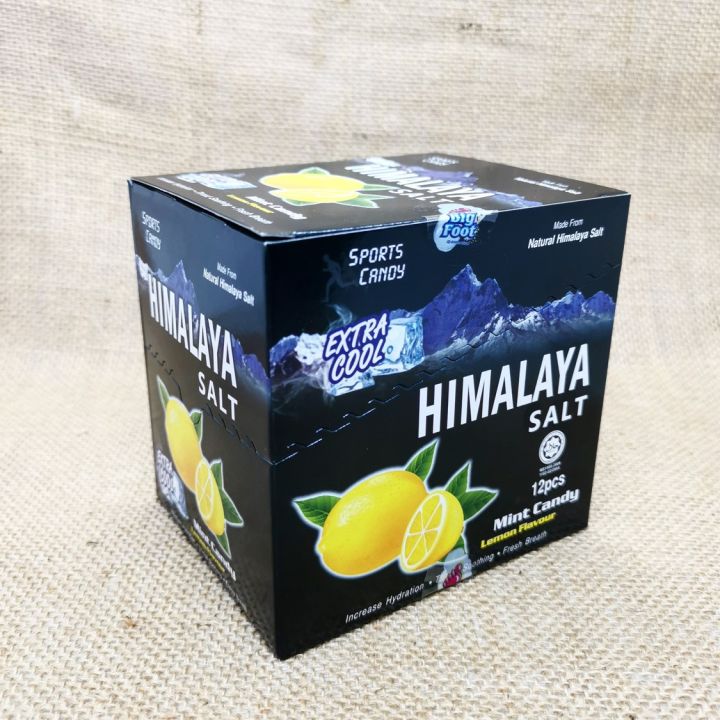 Candy Himalaya Salt Lemon Mints Sweets Hydration Throat Soothing Fresh  Breath