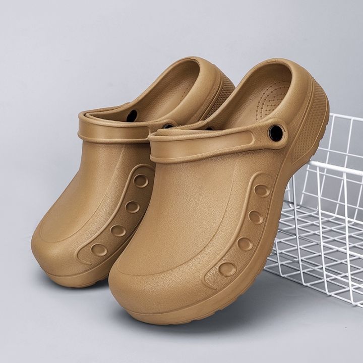 รองเท้าเชฟ-กันน้ํา-กันลื่น-ขนาดใหญ่-เพื่อความปลอดภัย-สําหรับผู้ชาย-ไซซ์-39-46-v725