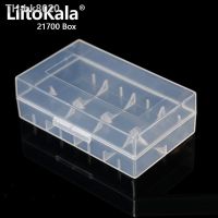 Portable Transparent Hard Plastic Case for 2x 20700 21700 Battery Box Case Container Waterproof Battery Storage Box Case