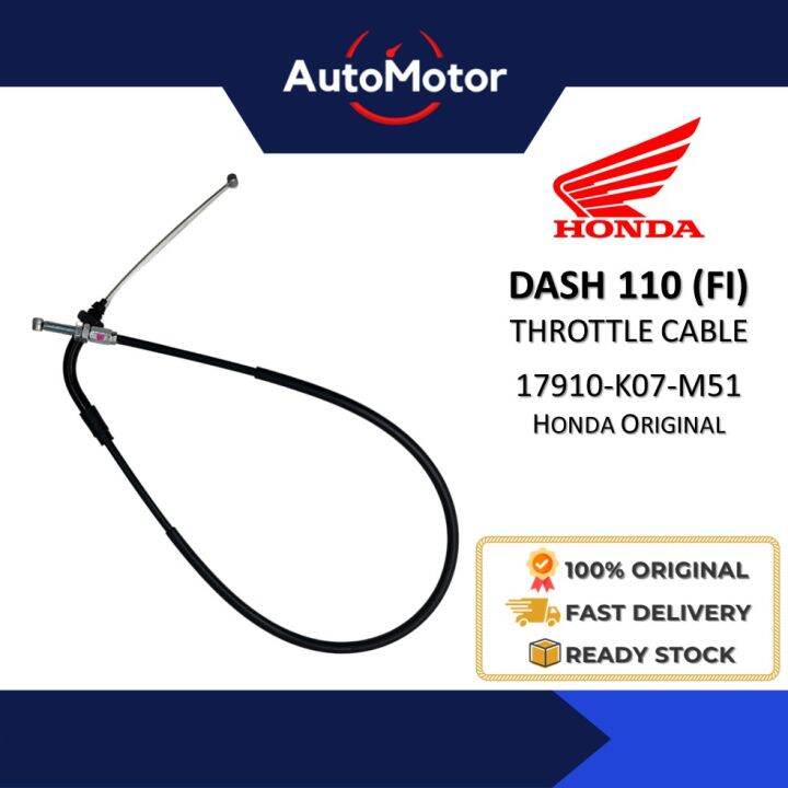 100 HONDA DASH FI THROTTLE CABLE WAVE DASH FUEL INJECTION THROTTLE