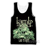 CAVVING 3D Printed Lamb Of God Tank Tops Harajuku Vest Summer Undershirt Shirts Streetwear for Men/women