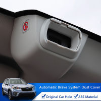 QHCP Car Camera Cover Automatic Braking System Camera Dustproof Waterproof Anti-scratch 1Pair For Subaru Forester 2019 2020 2021