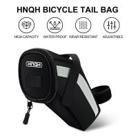 HNQH Rainproof Bicycle Bag Shockproof Bike Saddle Bag For Rear Pouch Large Capatity Seatpost MTB Bike Bag Cycling Accessories