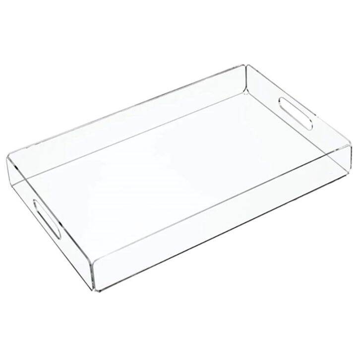 transparent-acrylic-tray-acrylic-snack-plate-multifunctional-storage-plate-bathroom-towel-tray