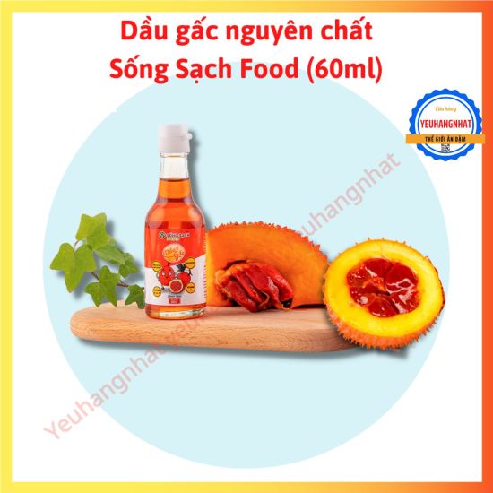 Dầu gấc cho bé ăn dặm sống sạch 60ml và 150ml cho bé từ 6 tháng tuổi - ảnh sản phẩm 1