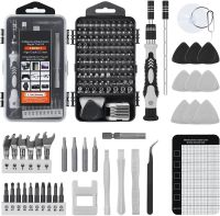 【CW】 140 1 Screwdriver Repair with 118 Grade S2 Bits for iPhone Laptop PS4 Watch Camera Xbox