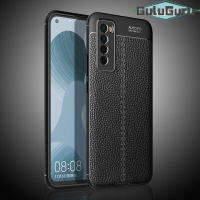 สำหรับ Huawei Nova 7/7 Pro/ 7 SE 5G Case [การออกแบบหนังพรีเมี่ยม] พื้นผิวนุ่มซิลิโคน TPU ฝาหลัง,ทนทานยืดหยุ่นเคสป้องกัน,บางพิเศษและเบาเลนส์และการป้องกันหน้าจอ
