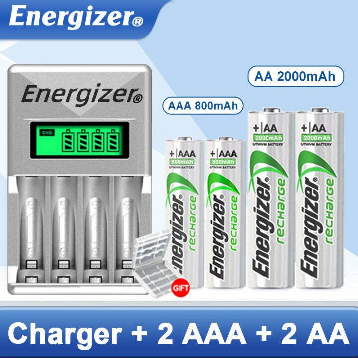 【Original+24hours delivery】NiMH Battery Compact Charger for 1.2V AA
