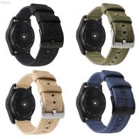 ▲▦ 18mm 20mm 22mm Nylon Canvas Watchband Quick Release Bracelet Strap for Samsung Galaxy Watch 3 S2 Huawei gt 2 Huami Amazfit Band