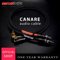 2Pcs/Pair CANARE Professional RCA To RCA L Tpye Audio Cable For Amplifier DAC TV / 0.2M- 5M NO1088 Cables