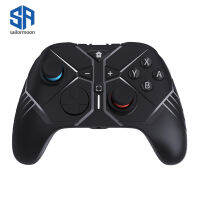 【การจัดส่งที่รวดเร็ว】 Gamepad ไร้สายที่รองรับบลูทูธ6แกน Gyro Motion Sensor จอยสติ๊กเข้ากันได้สำหรับสวิทช์ระบบ Android คอมพิวเตอร์