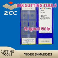 จัดส่งฟรี ZCCCT 10 ชิ้น/ล็อต YBD152 SNMA150612 ZCC YBD152 SNMA cnc คาร์ไบด์กลึงเม็ดมีด