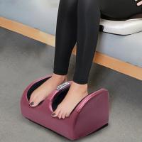 220V Electric Heating Foot Massager Relaxation Kneading Roller Vibrator Machine Reflexology Calf Leg Pain Relief Relax