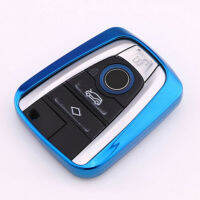 Soft Smart Remote Key Fob Case Cover TPU Shell Protector สำหรับ BMW I3 I8 Series เงินชมพูแดงม่วงฟ้ารถอุปกรณ์เสริม