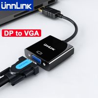 Unnlink 1080P DP to VGA Adapter Displayport Converter Cable for TV Graphic Card Laptop Desktop Computer Monitor Projector