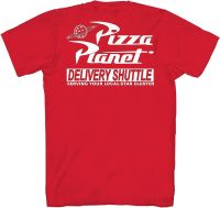 Toy Story Mens Pizza Planet Delivery Shuttle T-Shirt