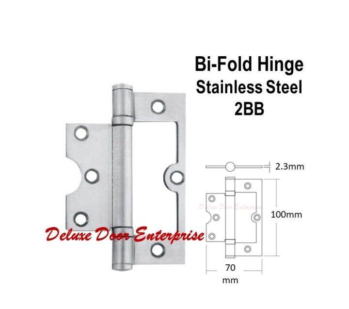 Bi Fold Door Hinge 2BB / Door Hinge / Hinges / Hinge Stainless Steel