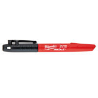 Milwaukee 48-22-3100 Inkzall Jobsite Fine Point Black Permanent Marker, INKZALL™ Black Fine Point Marker, 1 Pack