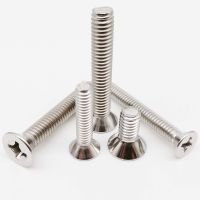 10/50pcs UNC 2#-56 4#-40 6#-32 8#-32 10#-24 US Coarse Thread 304 Stainless Steel Cross Phillips Flat Countersunk Head Screw Bolt Screw Nut Drivers