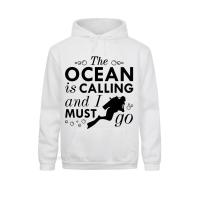 The Ocean Is Calling And I Must Go Men Hooded Pullover Streetwear Harajuku Vintage Oversize Hoodie Poleras Hombre Clothes Size XS-4XL