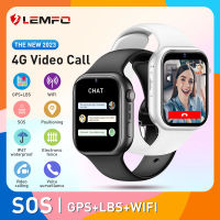 LEMFO K20 4กรัมเด็กดูสมาร์ท2023 HD วิดีโอเด็ก S Mart W Atch ผู้ชายผู้หญิง GPS LBS WIFI นาฬิกาสำหรับเด็กกันน้ำแบตเตอรี่ขนาดใหญ่