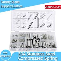 ℗▥ 200Pcs/Set Compression amp; Extension Spring Assortment Set for Home Coil Spring Tension Spring Pressure Kit With Storage Box