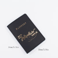 Passport Cover Card Travel Holder ID Solid Leather PU