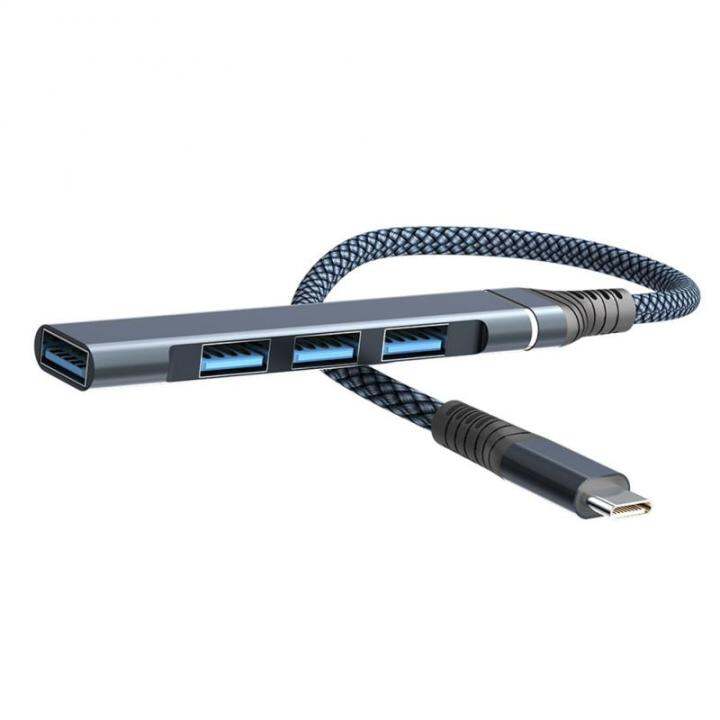 hyra-usb-c-ฮับ3-0-type-c-3-1อะแดปเตอร์พอร์ต4เครื่องแยกอเนกประสงค์-otg-สำหรับ-xiaomi-13-15อากาศ