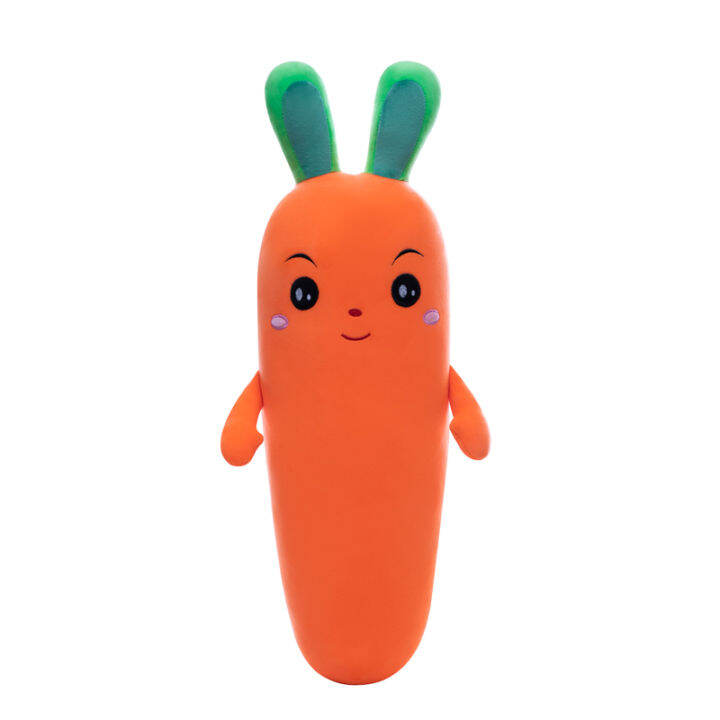 Cute Carrot Pillow Doll Long Pillow Plush Toy Bed Lazy Hug Sleeping