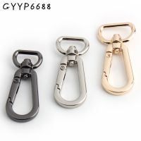 【CW】 10-50-100 pieces 4 colors 13-16-19mm D Tail Metal for Webbing Swivel Clasp Handbag Hooks