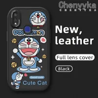 เคส Chenyyka สำหรับ Vivo V11i V15 Pro เคสลายการ์ตูนโชคดีบางรูปแมวน่ารักเป็นดีไซน์ใหม่นุ่มหนังเคสป้องกันกล้องฝาปิดด้านหลังเลนส์เต็มรูปแบบเคสกันกระแทก