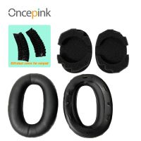 【Hot deal】 ผ้าพันศีรษะที่หูฟังเปลี่ยน Oncepink สำหรับหูฟัง MDR-1000X WH-1000XM2ที่อุดหูซ่อมอุปกรณ์เสริมสำหรับหูฟัง