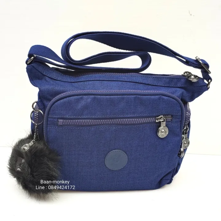 KIPLING SHOP ของแท้จากเบลเยี่ยม กระเป๋าสะพาย Kipling Gabbie S Cotton