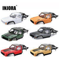 Injora Rc Auto Cherokee Body Cab &amp; Back-Half Kooi Voor 110 Rc Crawler TRX4 Axiale SCX10 90046